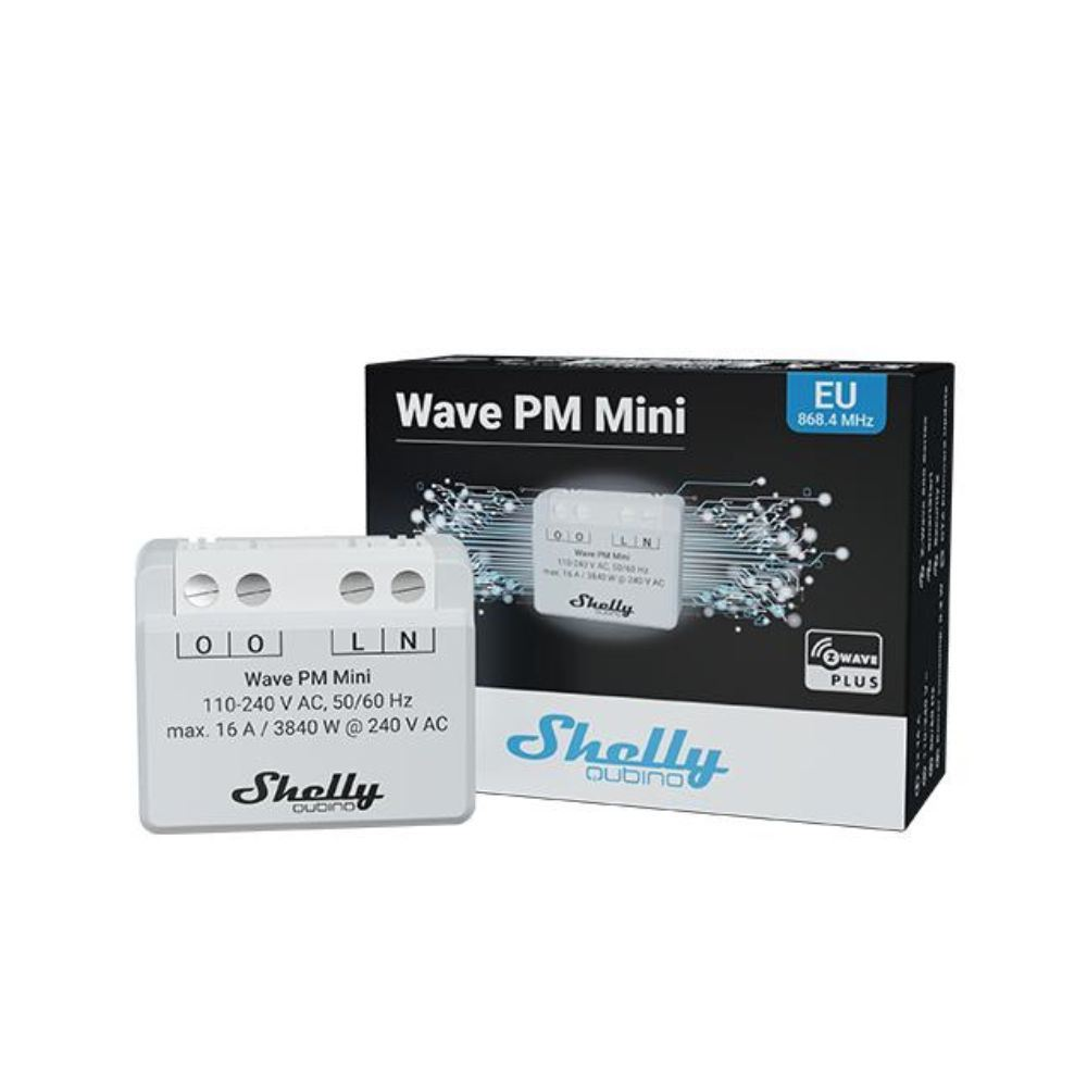 Shelly Qubino Wave PM mini okosrelé (WAVEPM-MINI) (WAVEPM-MINI)