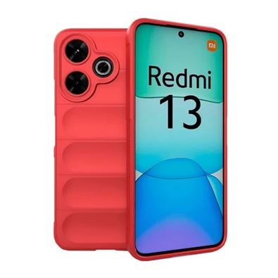 Gigapack Xiaomi Redmi 13 4G szilikon tok piros (GP-159565) (GP-159565)