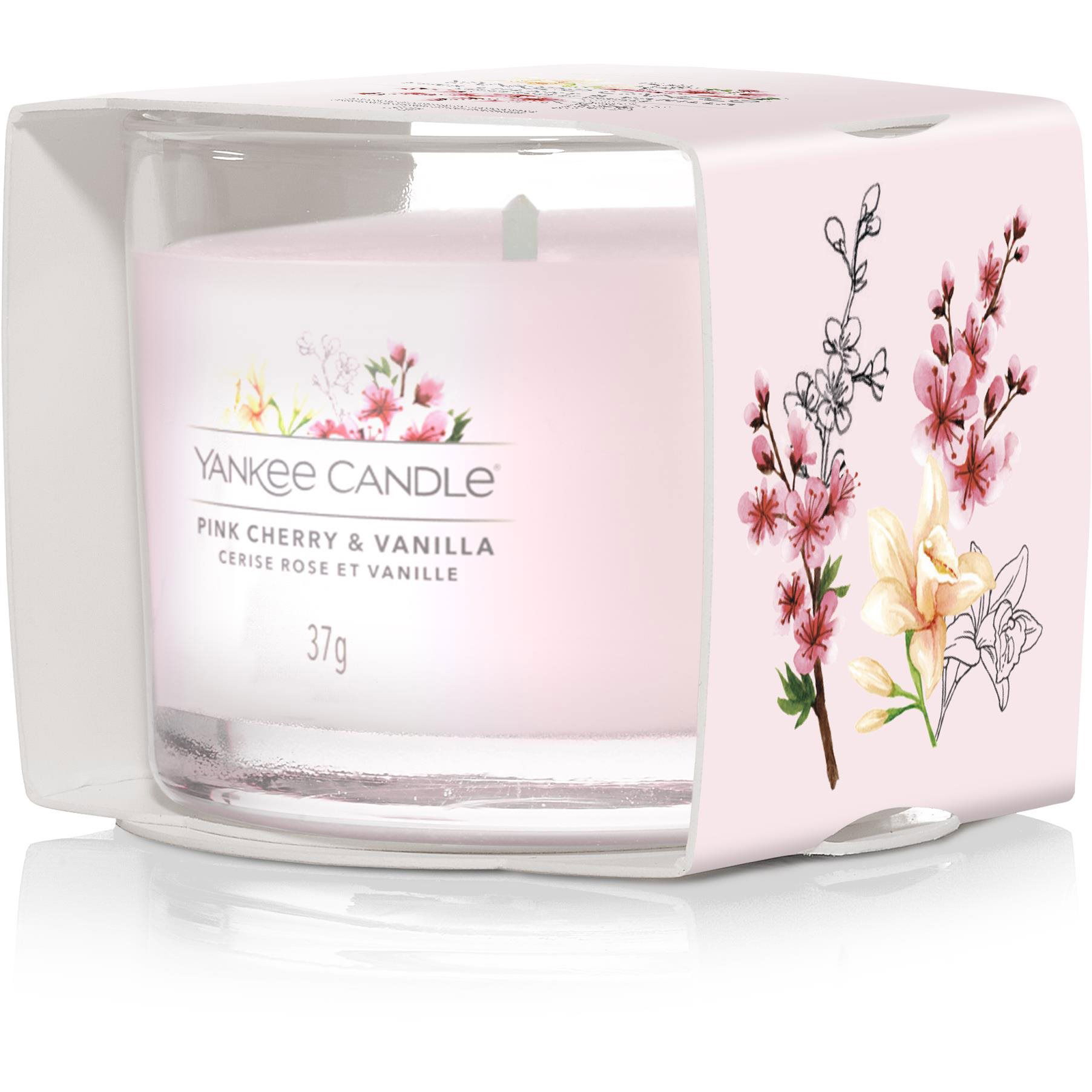 YANKEE CANDLE Pink Cherry &amp; Vanilla Sampler 37 g (5038581130453)
