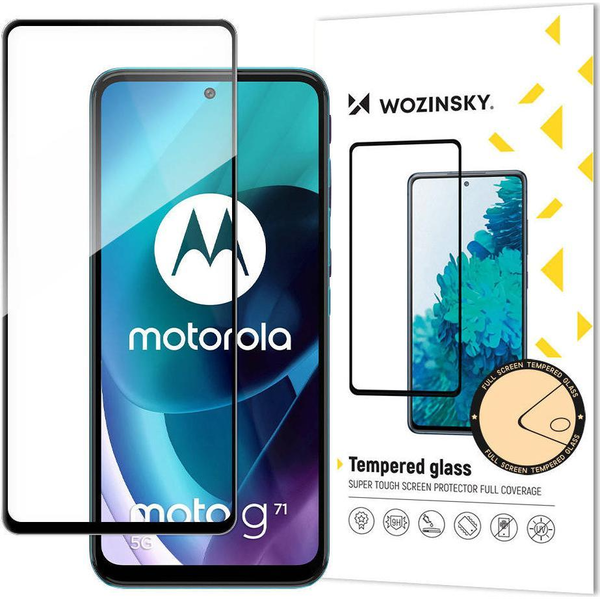 WOZINSKY FULL SCREEN KALJENO STEKLO ZA MOTOROLA MOTO G71 5G