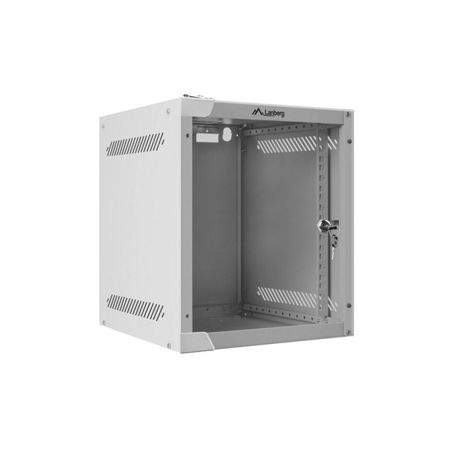 Lanberg 6U 10" fali rack szekrény 280x310mm szürke (WF10-2306-10S) (WF10-2306-10S)
