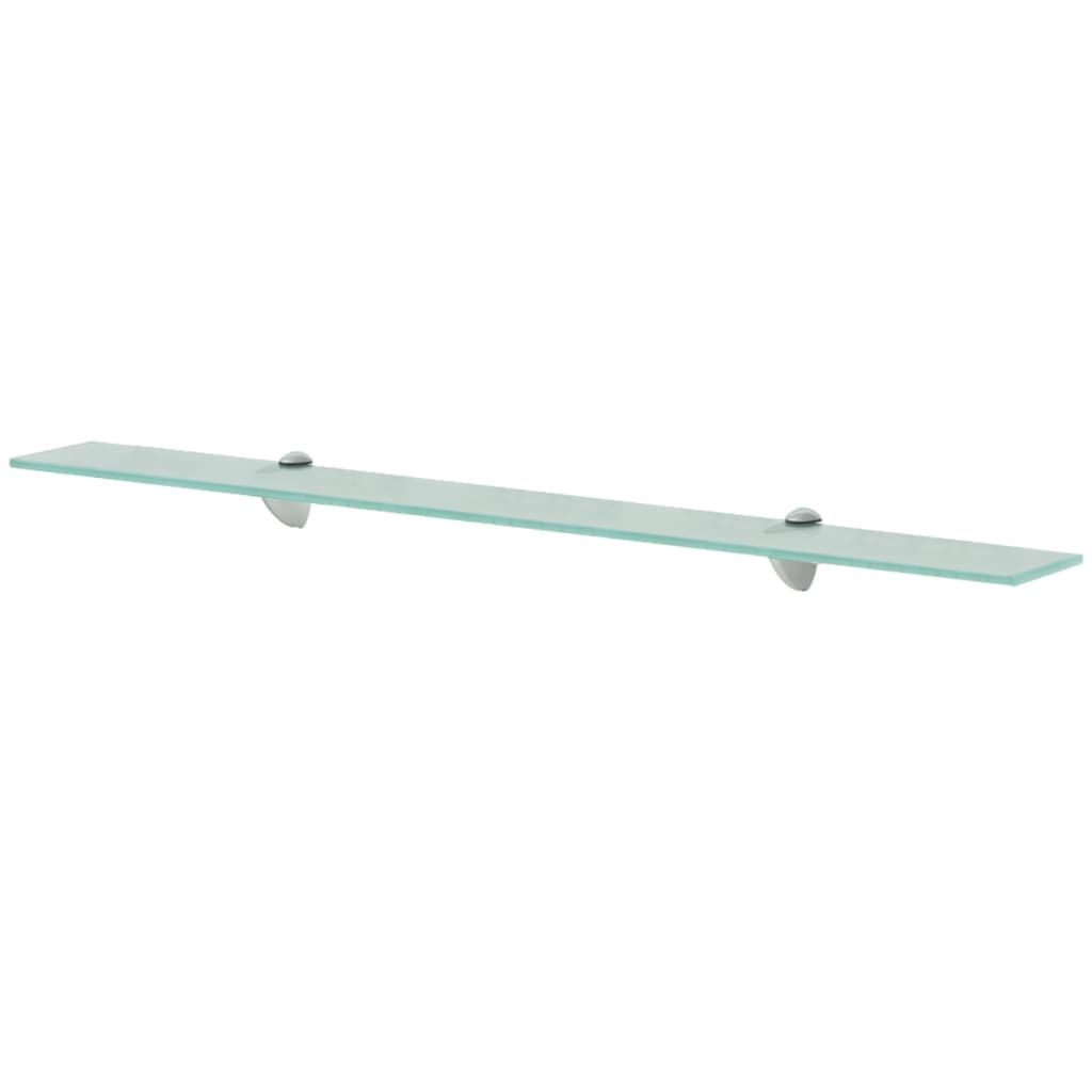 2 db lebegő üvegpolc 90 x 10 cm 8 mm (3051500)