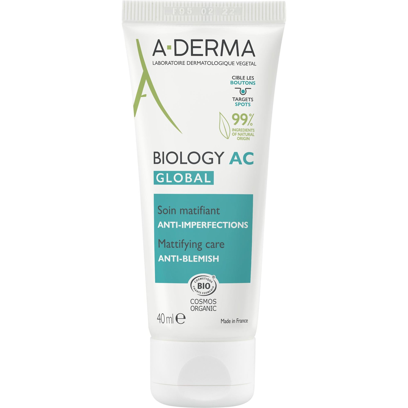 A-DERMA BIOLOGY AC Global Különleges gondoskodás 40ml (3282770388916)