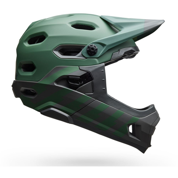 Kask full face BELL SUPER DH MIPS SPHERICAL matte green roz. S (52–56 cm) (NEW 2025)