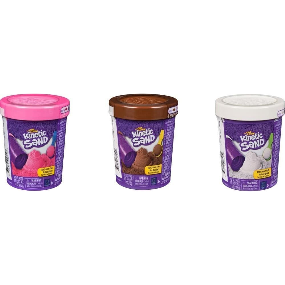 Spin Master Kinetic Sand: Fagyisdoboz - többféle (6071551) (0681147055483)