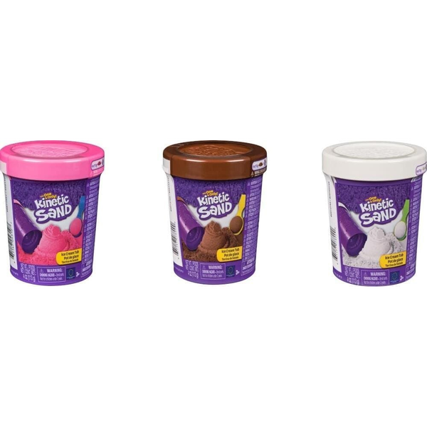 Spin Master Kinetic Sand: Fagyisdoboz - többféle (6071551)