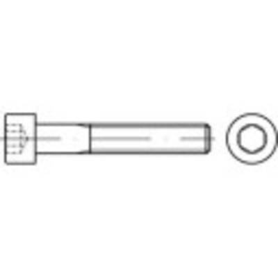 TOOLCRAFT TO-5428401 hengeres fejű csavar M12 14 mm belső hatlap ISO 4762 galvanikusan cinkezett acél 100 db (TO-5428401)