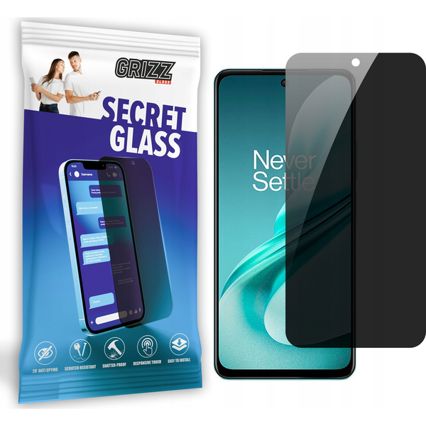  GrizzGlass Szkło prywatyzujące GrizzGlass SecretGlass do OnePlus Nord N30 SE