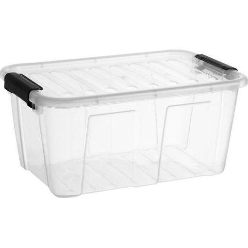 Iris Home Box Műanyag Tárolódoboz zárható tetővel 8L - Átlátszó (TEA000312)