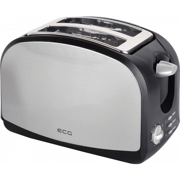 Topinkovač ECG ST 968 stříbrný/šedý 900 W