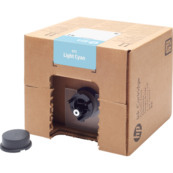 HP 873 3-liter Lt Cyan Latex Ink Cartridge printkop Thermische inkjet