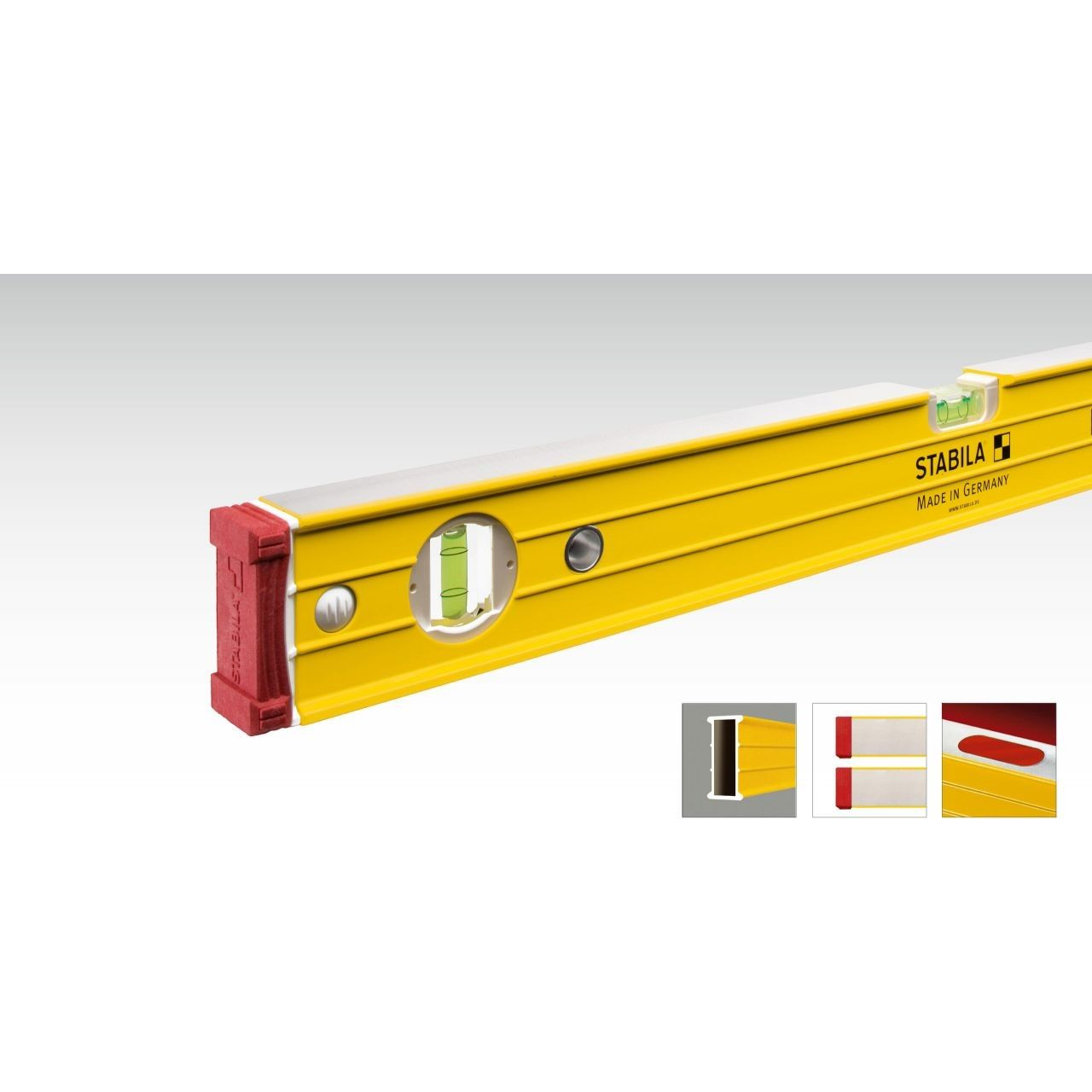 Stabila Type 96-2 M 15853 Könnyűfém vízmérték Mágnessel 61 cm (SA15853)