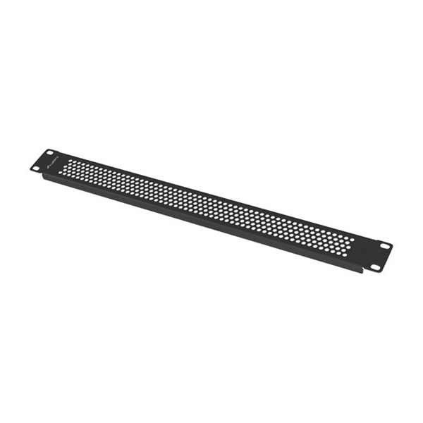 Záslepka Pre Skrine 19'' 1U Perforovaná Čierna (AK-1411-B)