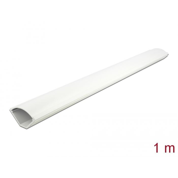 Eckkanal selbstklebend 56 x 32 mm - Länge 1 m weiß
