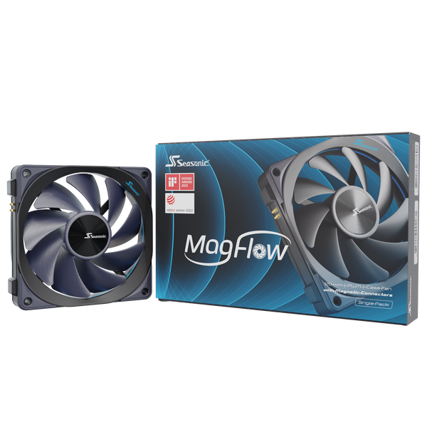 Корпусен вентилатор Seasonic MAGFLOW 120 мм
