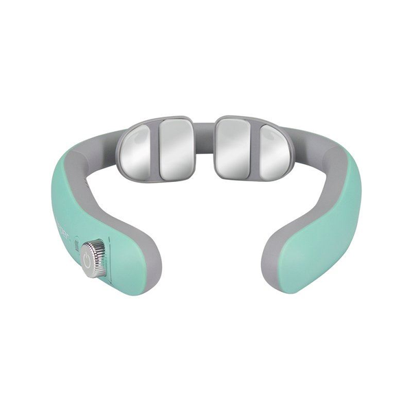 Dispozitiv de masaj cervical, aparat gat, cu incalzire, 6 moduri de masaj, Beper, P302MAS100