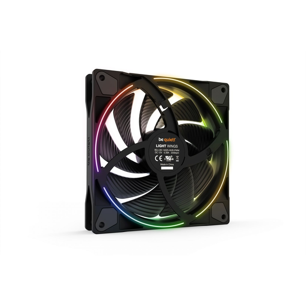 be quiet! Light Wings | 140mm PWM high-speed Computerkabinet Ventilator 14 cm Sort 1 stk