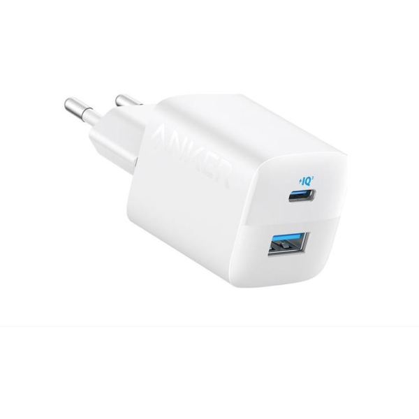 ANKER 323 # NABÍJEČKA USB-C + USB-A # 33W # A2331321 # BÍLÁ
