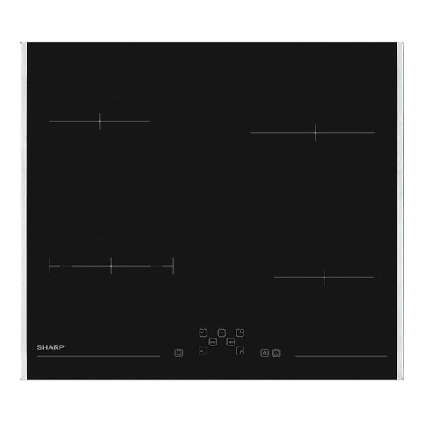 Sharp KH-6V08FT0K-EU Kerámia főzőlap - Fekete