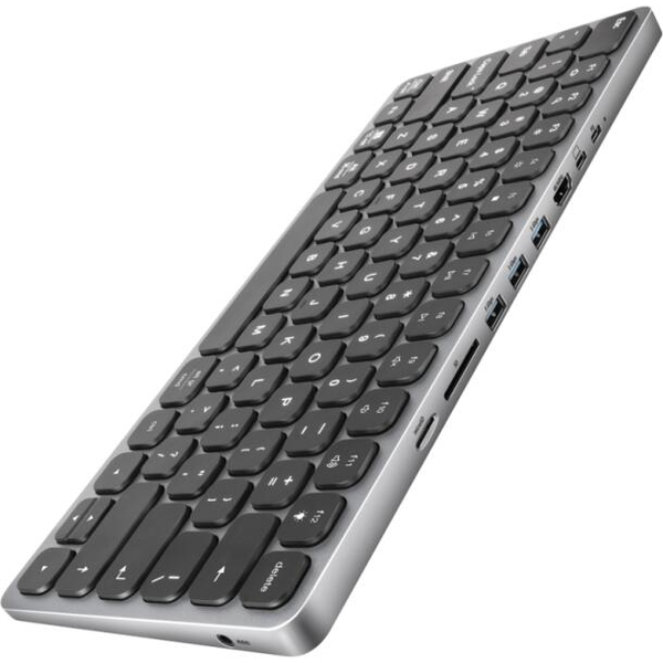 Axagon HMC-KB-US dockingstation Ledningsført USB 3.2 Gen 1 (3.1 Gen 1) Type-C Grå
