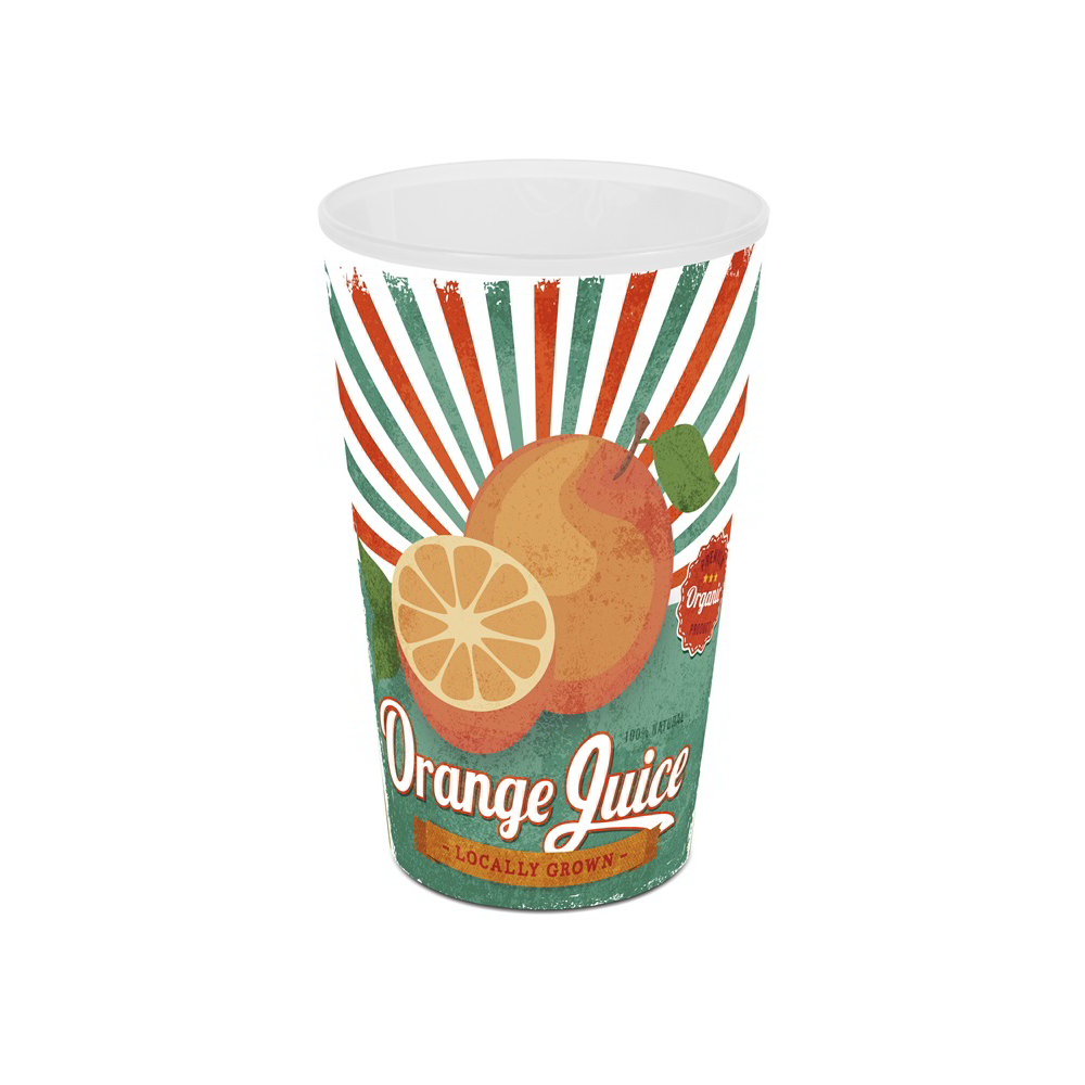 Iris Orange Juice 650ml Üveg pohár - Mintás (161946-003)