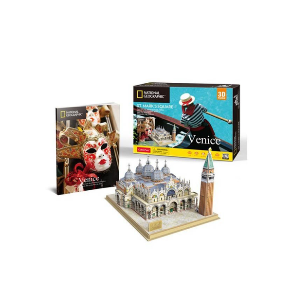Van der Meulen St. Marks's Square 3D пъзел 107 броя Сгради