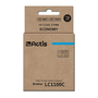 Actis (Brother LC1100C/980C) Tintapatron Cián