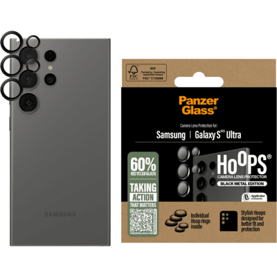 PanzerGlass Hoops Lens Protector Black