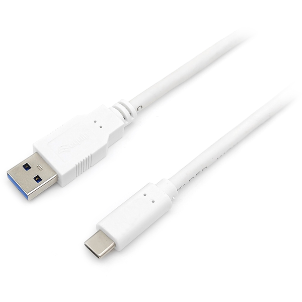 Equip 128366 cabo USB USB 3.2 Gen 1 (3.1 Gen 1) 0,5 m USB C USB A Branco