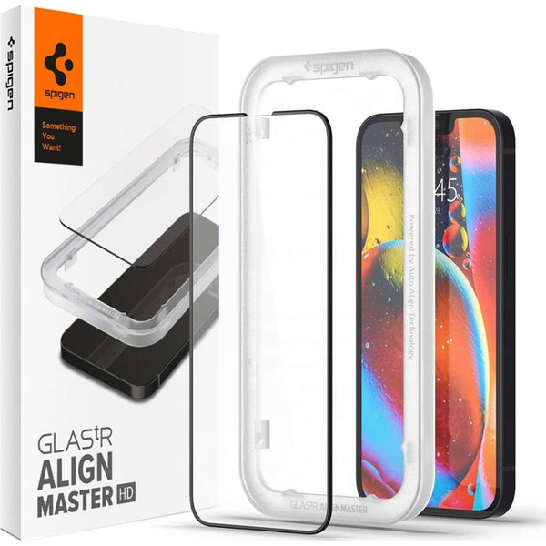 Tvrzené sklo Spigen pro Apple iPhone 13/13 Pro/14/SE (2020)/SE (2022) 1 ks