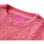 Gyerek pulóver kötött régi rózsaszín 128