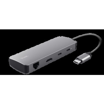 TRUST 25672 Dalyx 8-in-1 Multiport Adapter