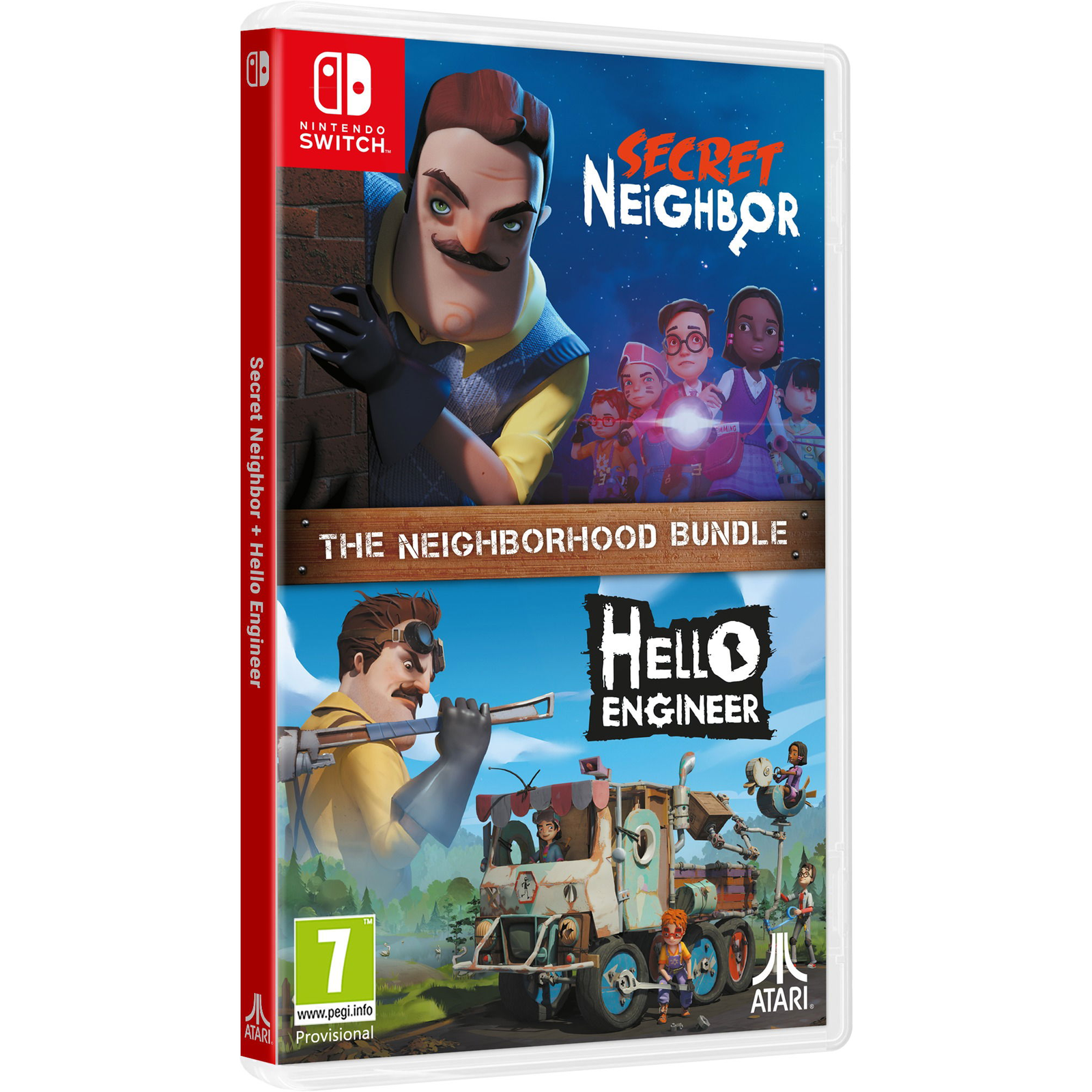 Secret Neighbor and Hello Engineer - The Neighborhood Bundle - Nintendo Switch (PC - Dobozos játék)