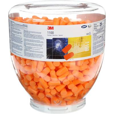 3M 1100B Hallásvédő füldugó utántöltő csomag 37 dB eldobható 500 pár (1100B)