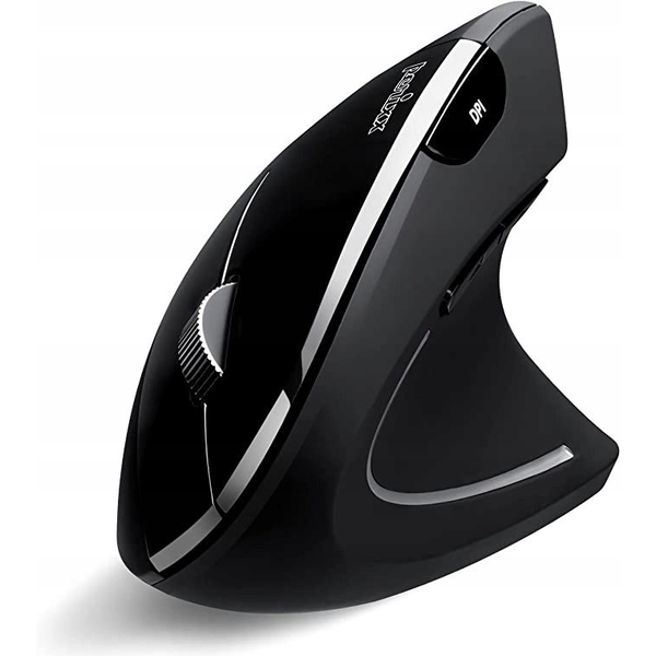Perixx PERIMICE-813 WLAN egér Bluetooth™ Fekete 800 dpi, 1200 dpi, 1600 dpi