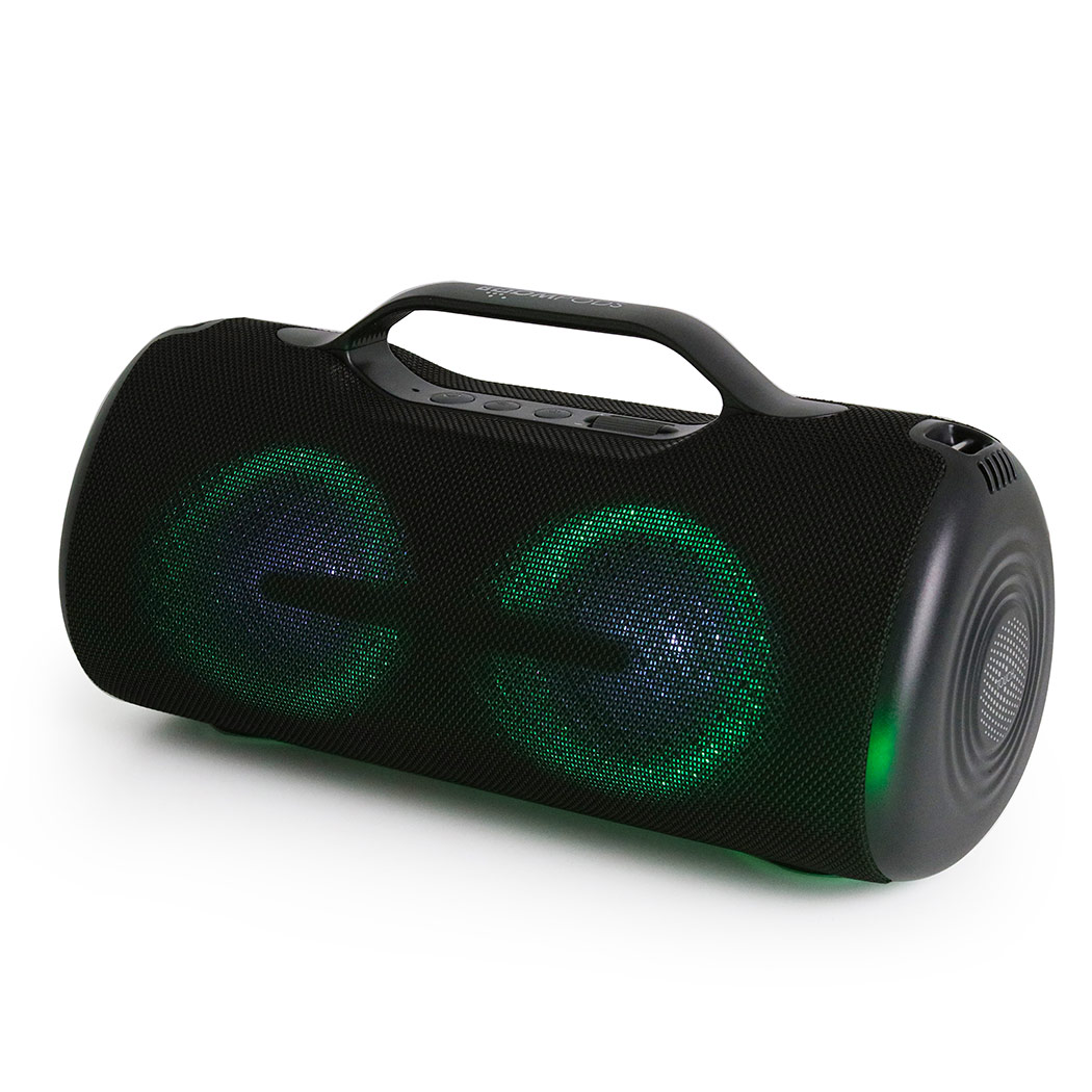 Boompods Rhythm 60 Hordozható bluetooth hangszóró - Fekete/Szürke (RHY6BK)