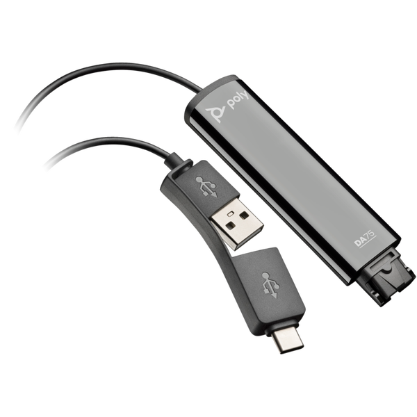 HP Poly 786C6AA DA75 Quick Disconnect Adapter