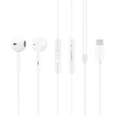 Huawei (CM33) B osztályos áru (sérült/hiányos csomagolás) In Ear headset Vezetékes Fehér Hangerő szabályozás (CM33)