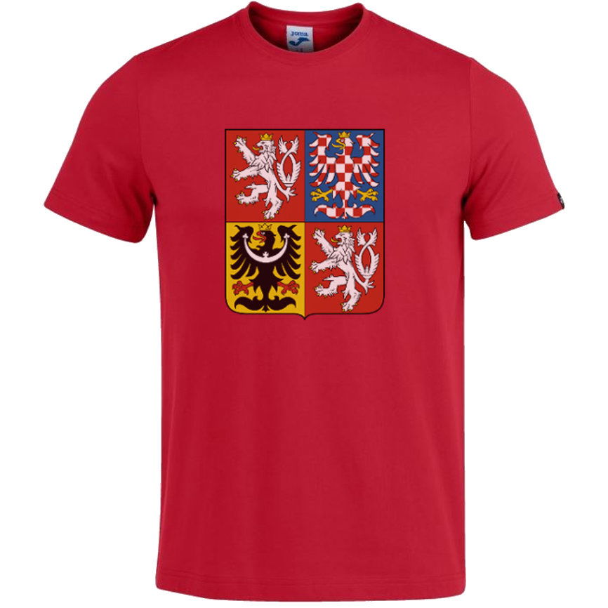 Joma Team Czech Felnőtt póló, piros, XS (1700000128696)