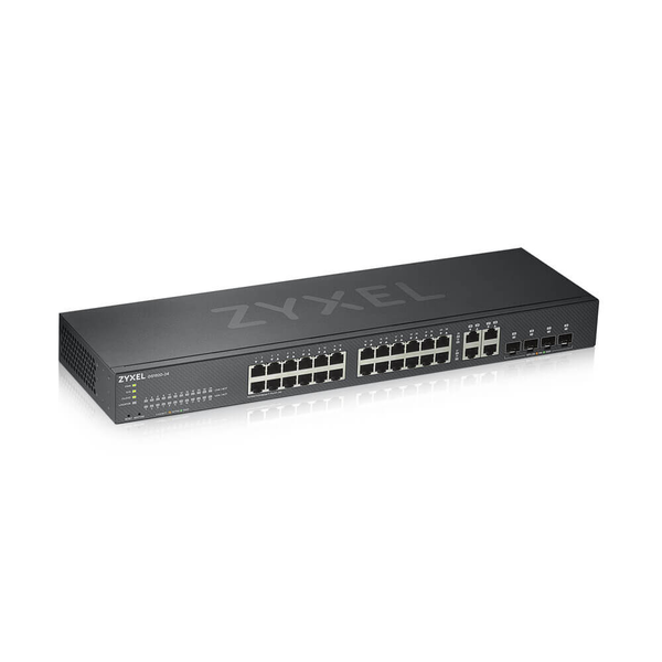 Zyxel GS1920-24HPv2 Administreret Gigabit Ethernet (10/100/1000) Strøm over Ethernet (PoE) Sort