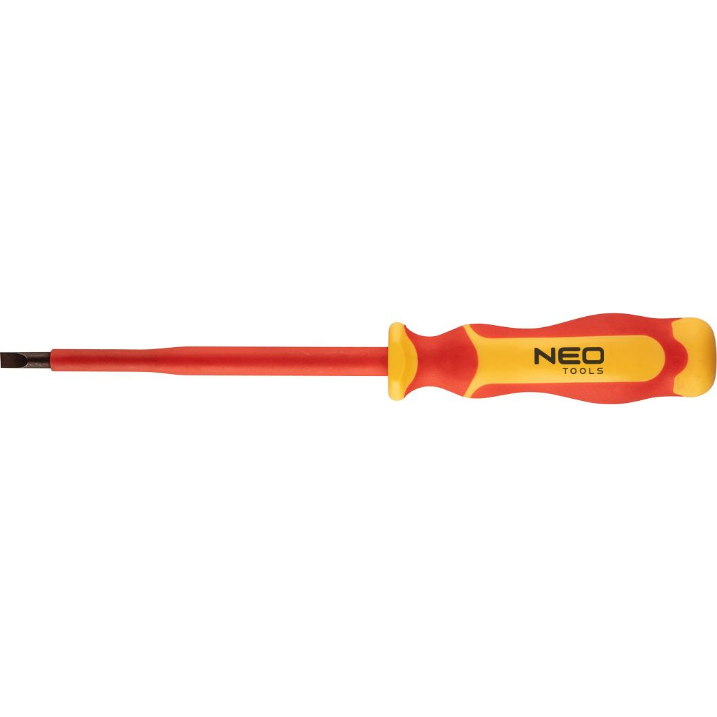 NEO 04-133 Csavarhúzó Lapos, 1000V, Szigetelt, 1X5,5X125mm, S2 Acél (04-133)