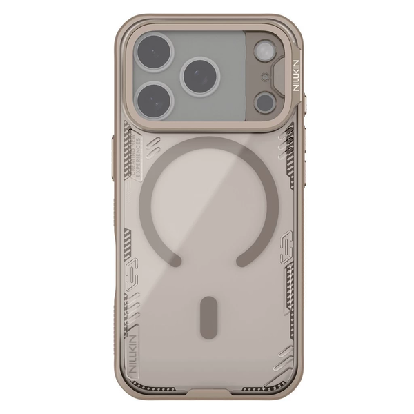 Nillkin Iceblade Prop mágneses tok Apple iPhone 17 Pro készülékhez dűnebarna