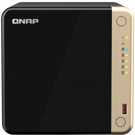 QNAP TS-464 NAS Tower Intel® Celeron® N5095 8 GB DDR4 QNAP QTS Sort