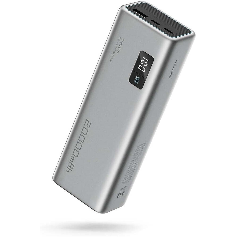 Cuktech P+Series No. 15 Powerbank 150W 20000mAh Szürke (6973886190391)