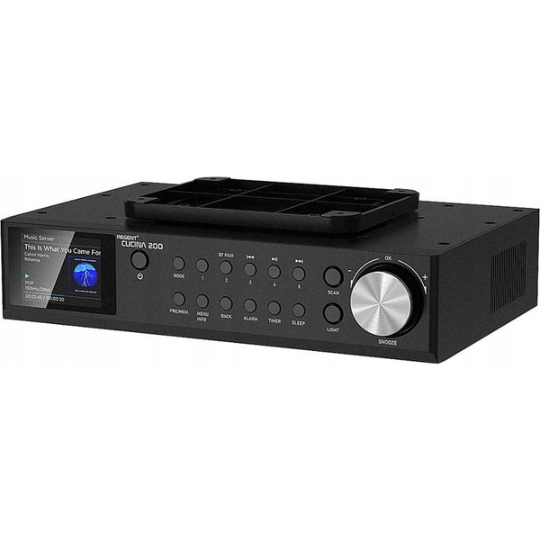 Ferguson Regent Cucina 200 DAB+ FM Konyhai Rádió - Fekete