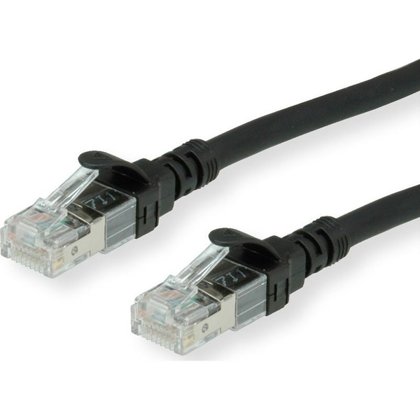 Roline ROLINE - Patch- Cable - RJ- 45 (M) to RJ- 45 (M) - 20 m - SFTP - CAT 6a - black (21.15.2859)