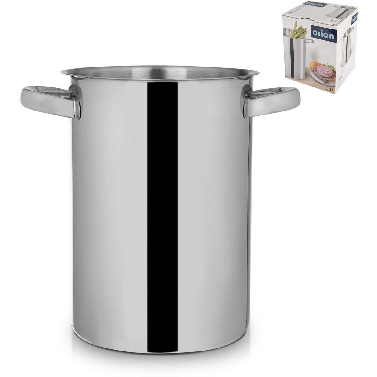 Rozsdamentes acél sonkafőző edény 3,2 l (113041)