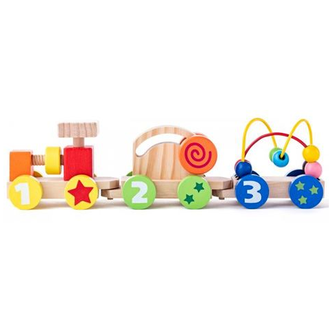 Woodyland Fa kisvonat fejlesztőjáték (91129W)