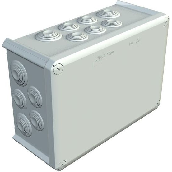 OBO Bettermann 2007125 Elosztó doboz halogénmentes, Plombálható (H x Sz) 285 mm x 201 mm 1 db (2007125)