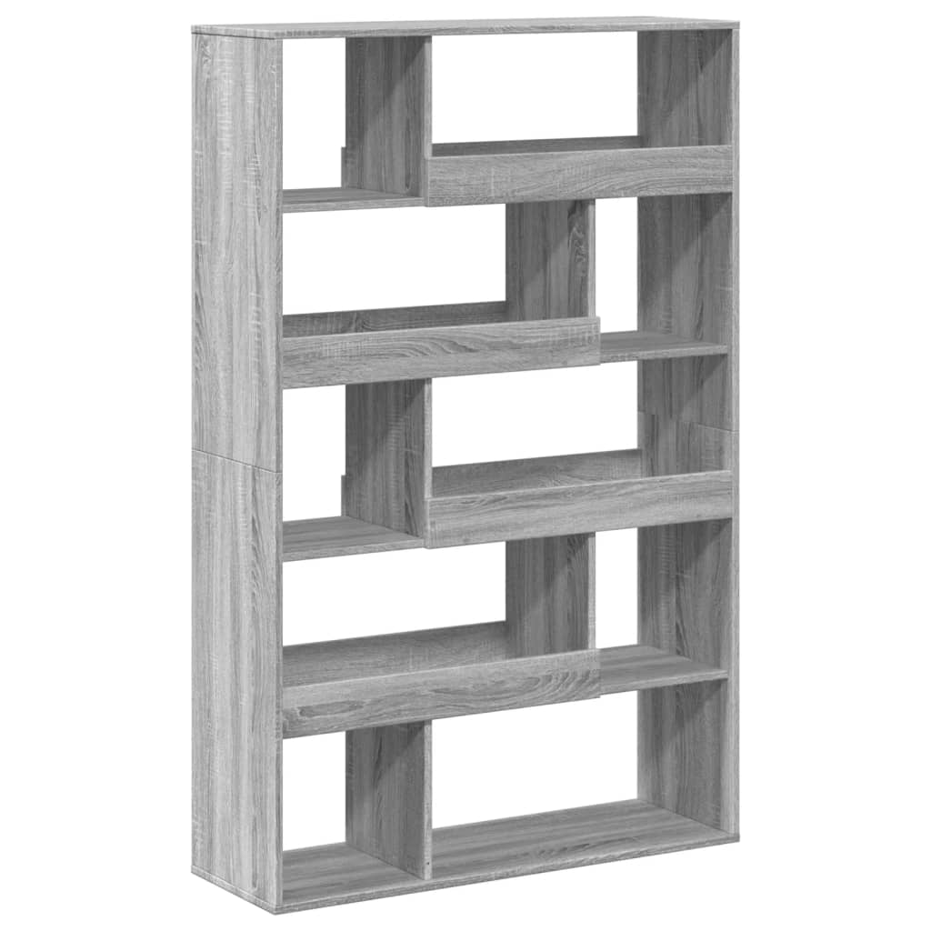 szürke sonoma színű szerelt fa könyvespolc 100 x 33 x 156,5 cm (3309344)